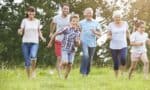 Two Steps To Be A Healthier Person - family running