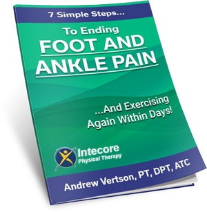 5 Ways To Alleviate Foot Pain When Walking - free report cover foot ankle pain