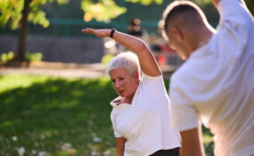 5 Reasons Why Prioritizing Movement Over Diets and Workouts Leads to Long-Term Health - vecteezy a group of seniors follows a trainer engaging in outdoor 50418299