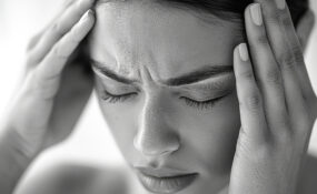 7 Highly Effective Ways to Relieve Tension Headaches Naturally - vecteezy a woman with her hands on her head looking sad concept of 49371778 1