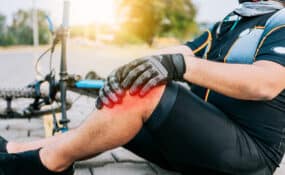 knee pain after biking