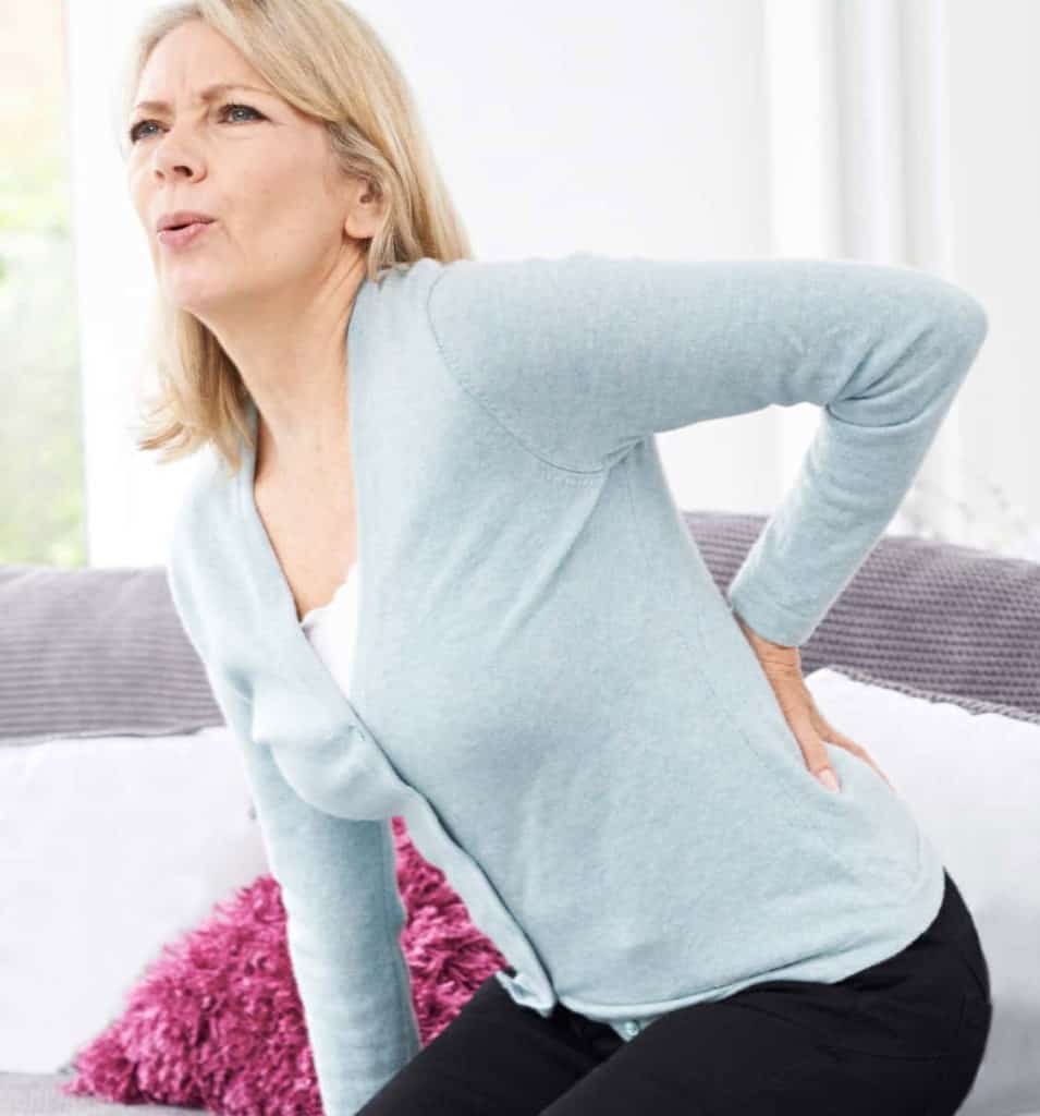 Do you Suffer from Gluteal Amnesia? - woman chair back pain